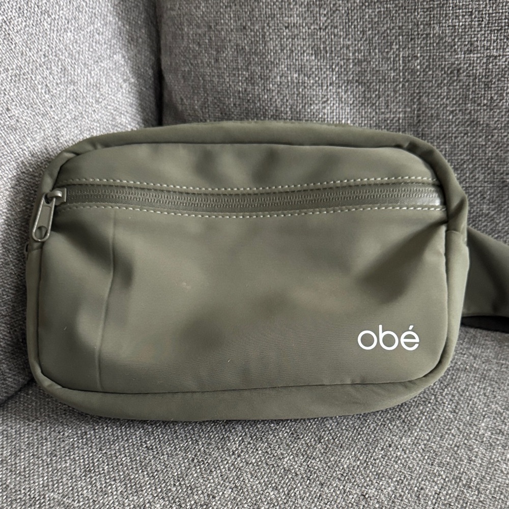 Olive Green Obe Belt Bag